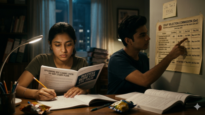 Upcoming SSC Exams 2026 Upcoming SSC Exams 2026