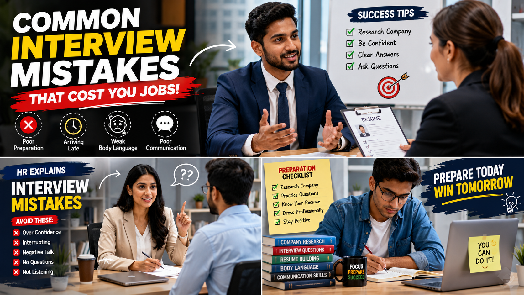 Common Interview Mistakes That Cost You Jobs in 2026