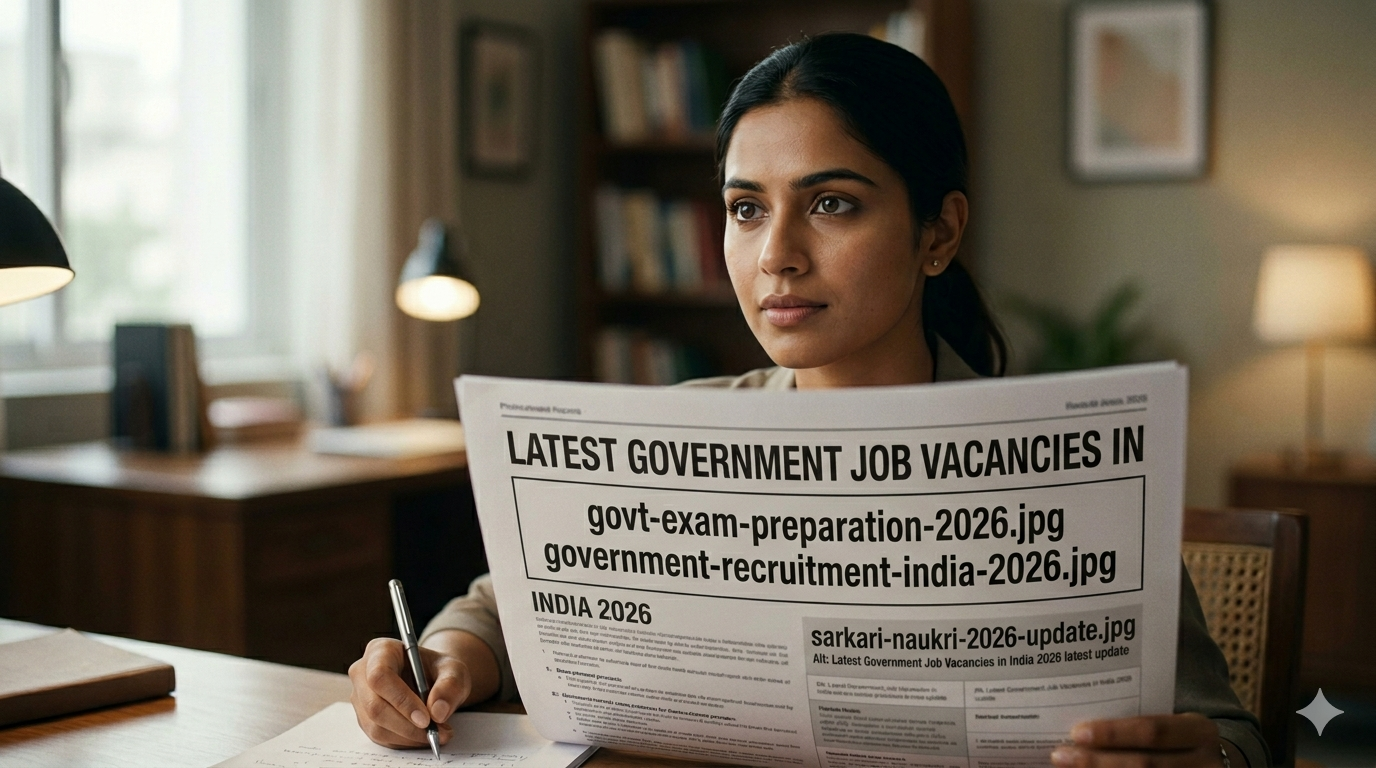 Latest Government Job Vacancies in India 2026 - New Sarkari Jobs Latest Government Job Vacancies in India 2026 - New Sarkari Jobs